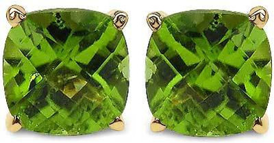 

Johareez Sparkle Peridot Sterling Silver Stud Earring