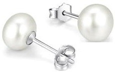 

Aaishwarya Petite White Pearl Pearl Alloy Stud Earring
