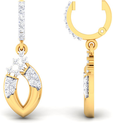 

Jisha The Taashi Yellow Gold 18kt Diamond Clip-on Earring