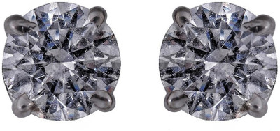 

Kataria Jewellers Single Solitiare Silver Stud Earring