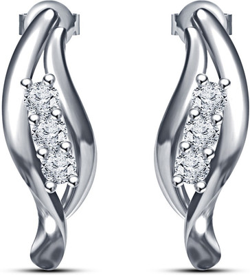 

Vorra Fashion Latest Design Cubic Zirconia Sterling Silver Stud Earring