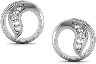 

Avsar Sneha Yellow Gold 14kt Swarovski Crystal Stud Earring