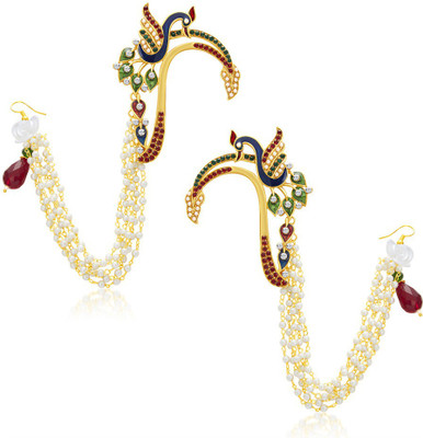

Sukkhi Divine Peacock Alloy Cuff Earring