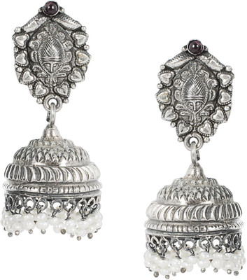 

Jewels of Jaipur TER-52 Silver Jhumki Earring