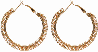 

Eternz Suave Collection Metal Hoop Earring