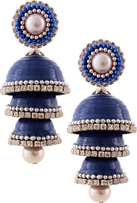 

Halowishes EAR180 Paper Jhumki Earring
