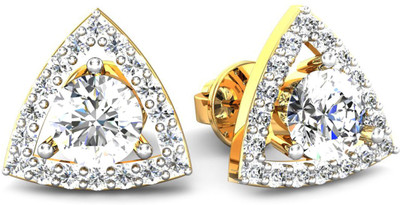 

Samaira Gem and Jewelery Spring Sparkle Yellow Gold 14kt Swarovski Crystal Stud Earring