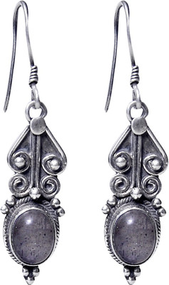 

Abhooshan Unique Designs Moonstone Sterling Silver Dangle Earring
