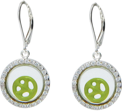 LeCalla Ethnic Sterling Silver Dangle Earring