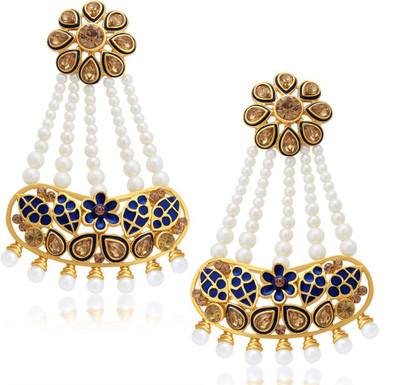 

Sukkhi Delightly Alloy Chandbali Earring