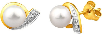 

Kataria Jewellers Designer Diamond Silver Stud Earring