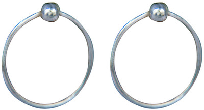 

Abhooshan 925 Sterling Silver Hoop Earring