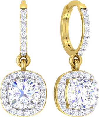 

Samaira Gem and Jewelery Spring Sparkle Yellow Gold 14kt Swarovski Crystal Drop Earring