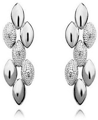 Silver Shoppee Golden Bling Cubic Zirconia Alloy Dangle Earring