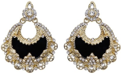 Styylo Jewels Diva Style Zircon Alloy Chandbali Earring