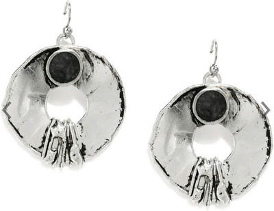 

Blissdrizzle Black Toned Alloy Dangle Earring