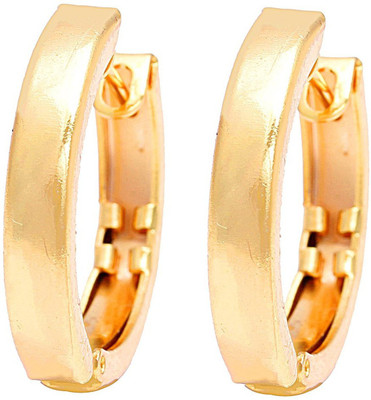 50% OFF on Men Style Big Bali Rudraksha Gold Wood Oval Hoop Earring For Men And Boy on Amazon ...