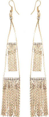 Taj Pearl Designer Alloy Dangle Earring