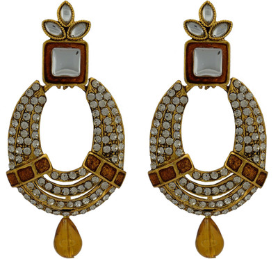 

High Trendz Saga Zircon Alloy Drop Earring