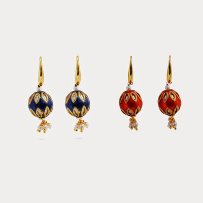 

Nisa Pearls Pearl Alloy Earring Set
