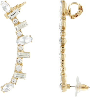 

Shining Jewel Sparkling Delight Crystal Alloy Cuff Earring