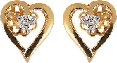 

Jisha The Promise Yellow Gold 14kt Diamond Stud Earring