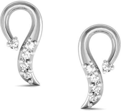 

Avsar Kinjal Yellow Gold 14kt Swarovski Crystal Stud Earring