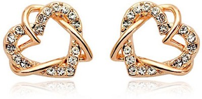 Silver Shoppee Valentine Special Cubic Zirconia Alloy Stud Earring