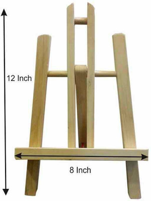 

Ekta Product Wooden H-Frame Easel(Display, Studio, Mini)