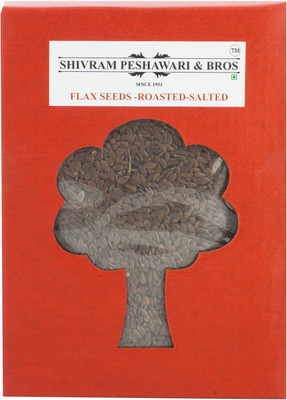 SHIVRAM PESHAWARI & BROS Roasted & Salted Flax Seeds Roasted Flax Seeds(250 g)