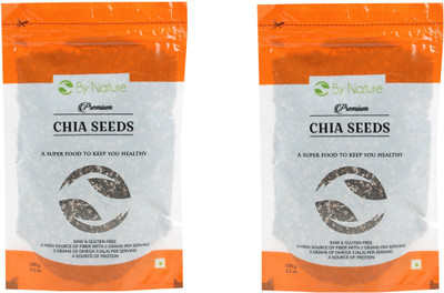 

By Nature Chia Seeds (Pack of 2)(100 g, Pack of 2)