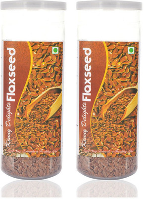 

Kenny Delights Flax Seeds(300 g, Pack of 2)