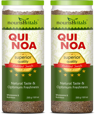 

NourishVitals Healthy Roasted Quinoa Seeds(250.0 g, Pack of 2)