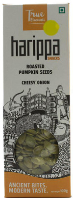 

True Elements Harippa Roasted Pumpkin Seeds Cheesy Onion(100 g)