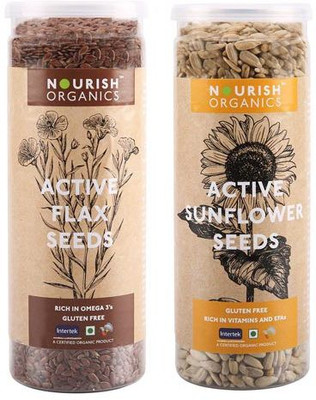 

Nourish Organics Active Seed Mix(330 g, Pack of 2)