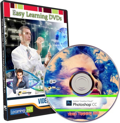 Easy Learning Photoshop CC Video Training Tutorial DVD(DVD)
