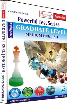 

Practice Guru Powerful Test Series - Graduate Level Medium English