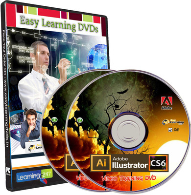 

Easy Learning Master In Adobe Illustrator CS6 Video Training 4 Levels Tutorials on 2 DVDs(DVD)