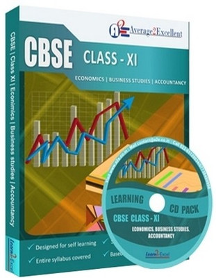 Average2excellent Class 11 Combo Pack (Accountancy, Business Studies and Economics)(DVD)