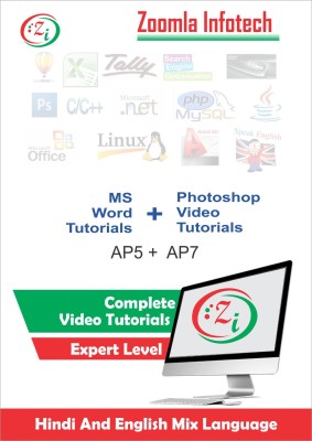 

Zoomla Infotech Learn Microsoft Word 2010 and Adobe Photoshop CS5 Video Tutorials DVD in Hindi(DVD/CD)