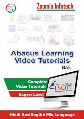 

LSOIT Abacus Video Tutorials for Learning Abacus Calculation in Hindi Language, Total 106 Lectures and Total Duration 9 Hours(DVD)