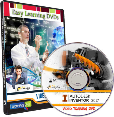 

Easy Learning Autodesk Inventor 2017 Video Training Tutorial DVD(DVD)
