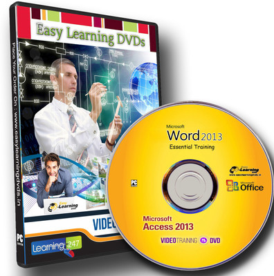 

Easy Learning MS Word 2013 & MS Access 2013 Video Training DVD(DVD)