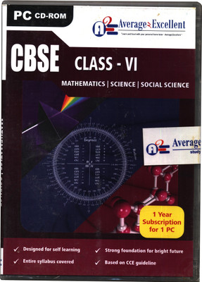 Average2excellent Class 6 Complete Study Package