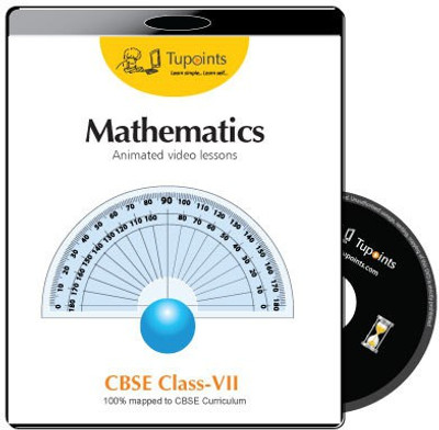

Tupoints CBSE VII Mathematics Animated video lessons(DVD)