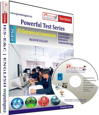 

Practice Guru IES - Electronics & Communication Test Series(CD)