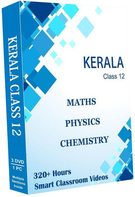 AVNS INDIA Kerala Higher Secondary Class 12 Combo Pack - Physics, Chemistry and Maths Full Syllabus Teaching Video (DVD) (for English Medium Students)(DVD)