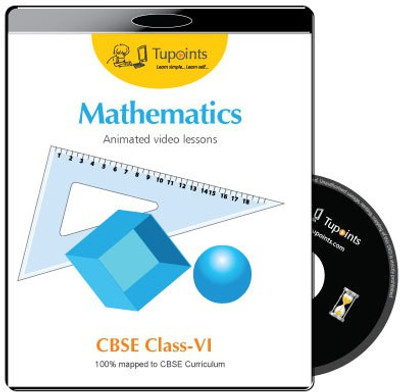 

Tupoints CBSE VI Mathematics Animated video lessons(DVD)