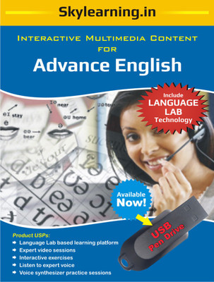 Skylearning.In Advance English (Pen Drive)(Advance English Pendrive Combo Pack)