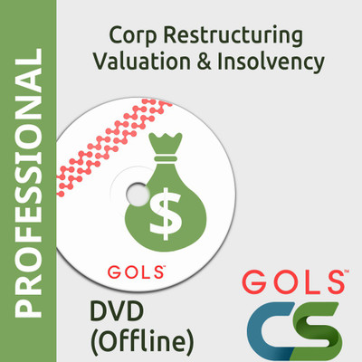 

GOLSOnlineCoaching CS Professional Corp Restructuring Valuation & Insolvency Offline(DVDs / Pendrive)